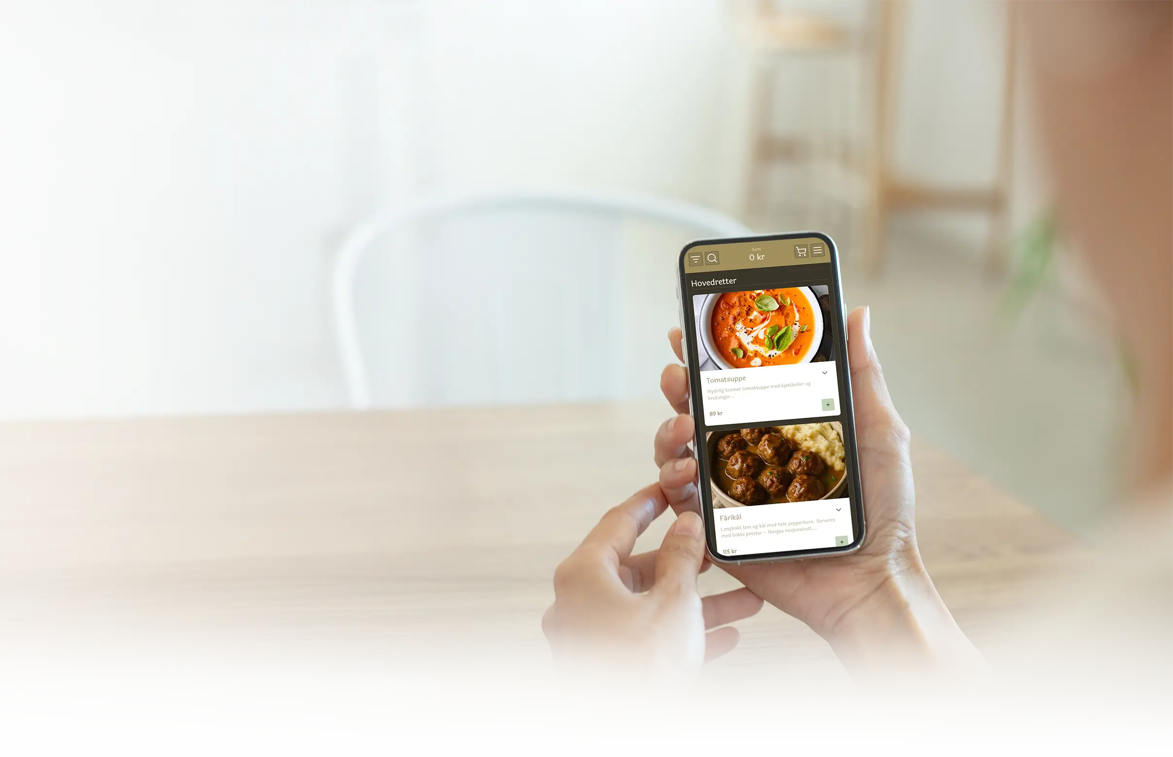 En fleksibel takeaway løsning